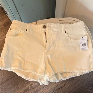 Volcom Off-White Jean Shorts for Women